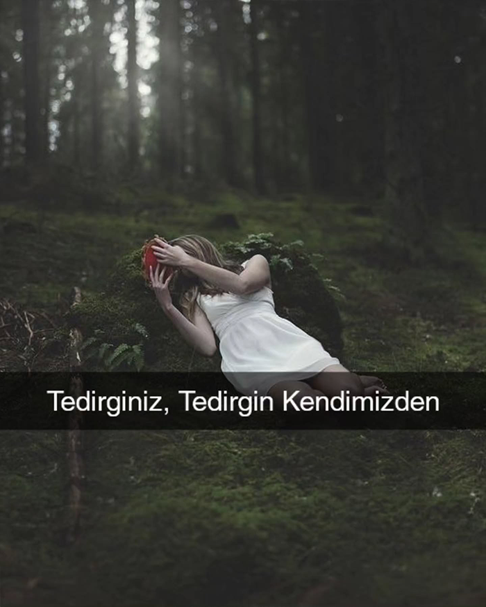 Tedirginiz Tedirgin Kendimizden